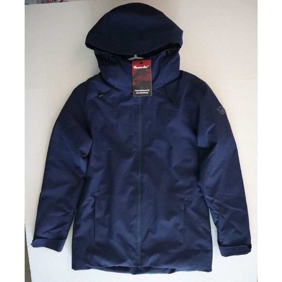 Moosejaw 7726183 Women's Sz M Midnight Blue Hooded Insulated Jacket - Picture 16 of 16
